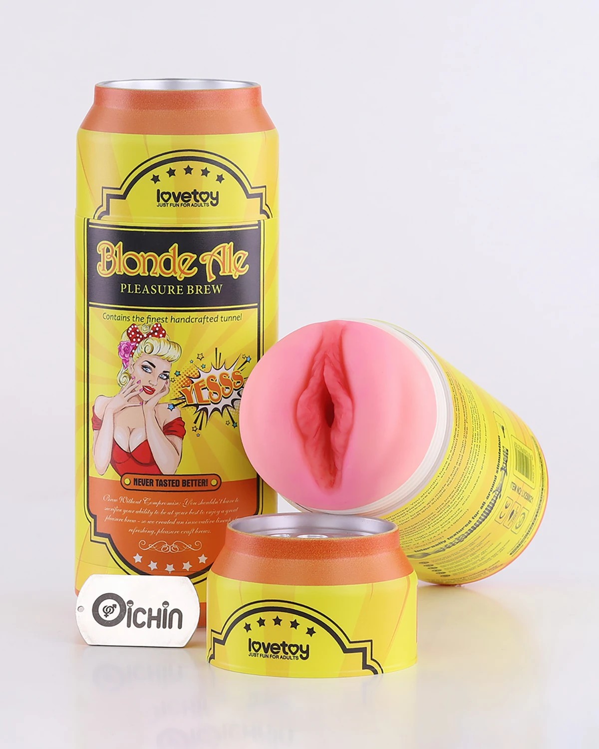 Lovetoy Blonde Ale Pleasure Brew - Cốc thủ dâm ngụy trang lon bia độc đáo