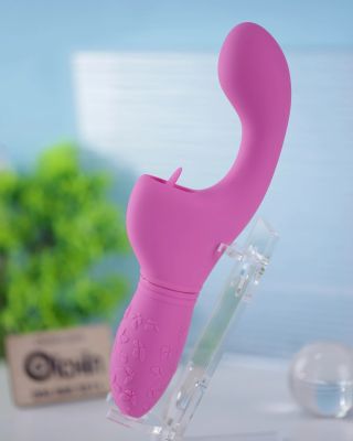 CalExotics Kiss Flicker rung kích thích điểm G kết hợp lưỡi liếm